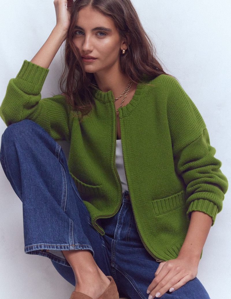 Maya Zip Up Jacket-Herb Garden 4