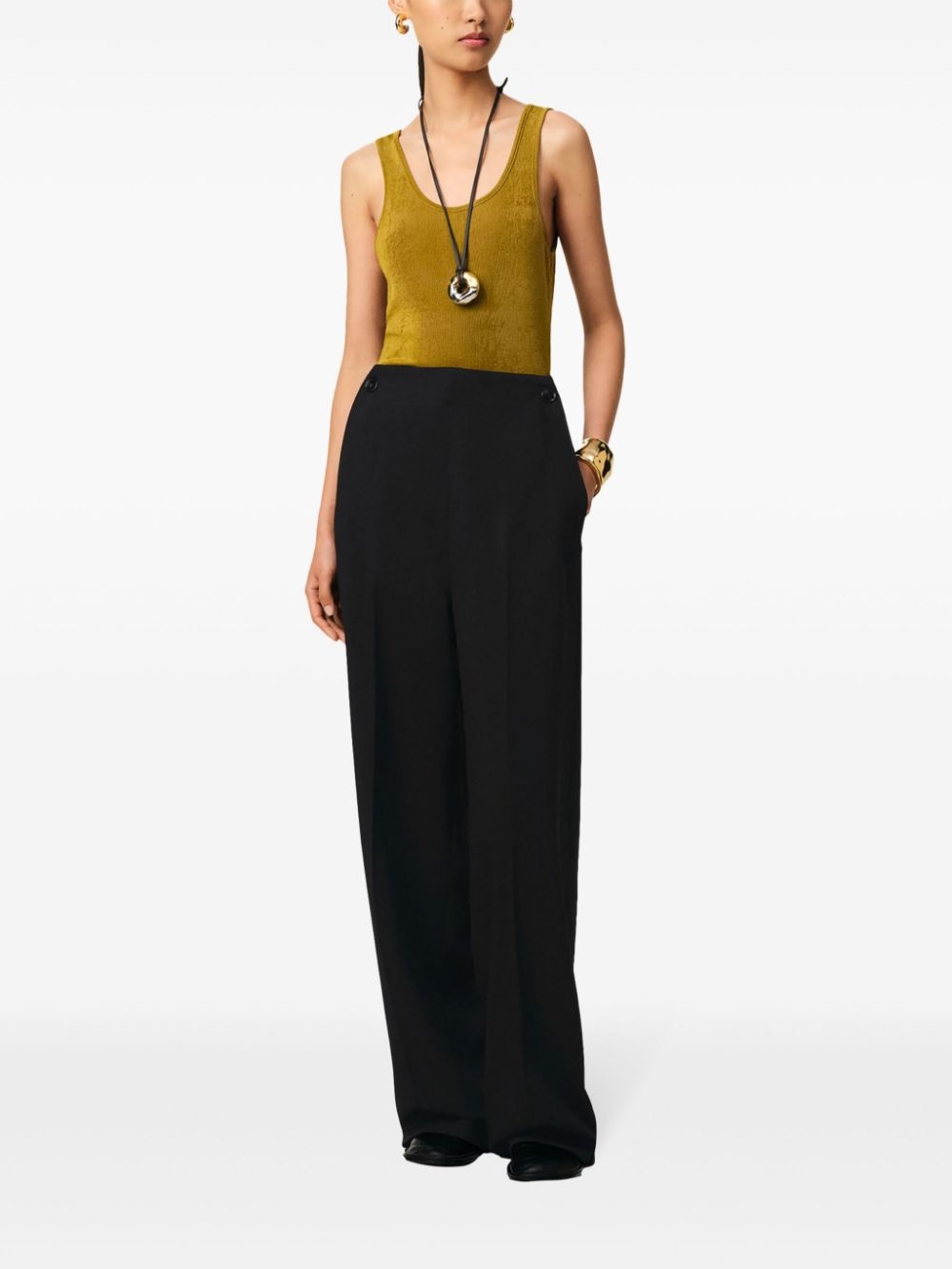 wide-leg trousers - 2