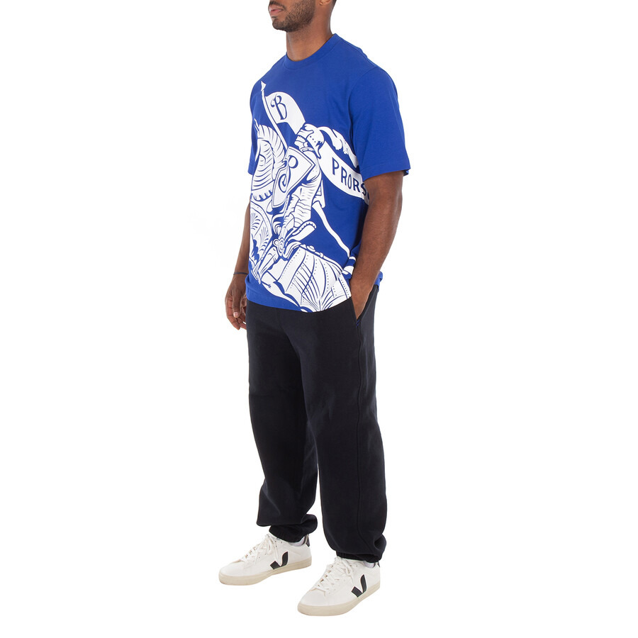 Burberry Knight Motif Cotton Track Pants - 6