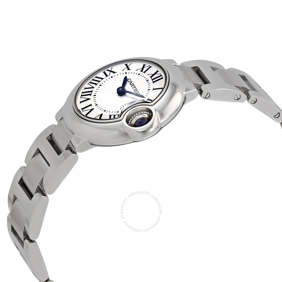 Cartier Ballon Bleu Silver Dial Stainless Steel Ladies Watch W69010Z4 - 2
