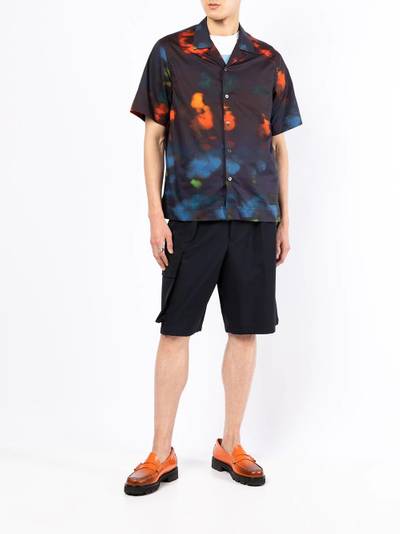 Paul Smith dyed effect cotton shirt outlook