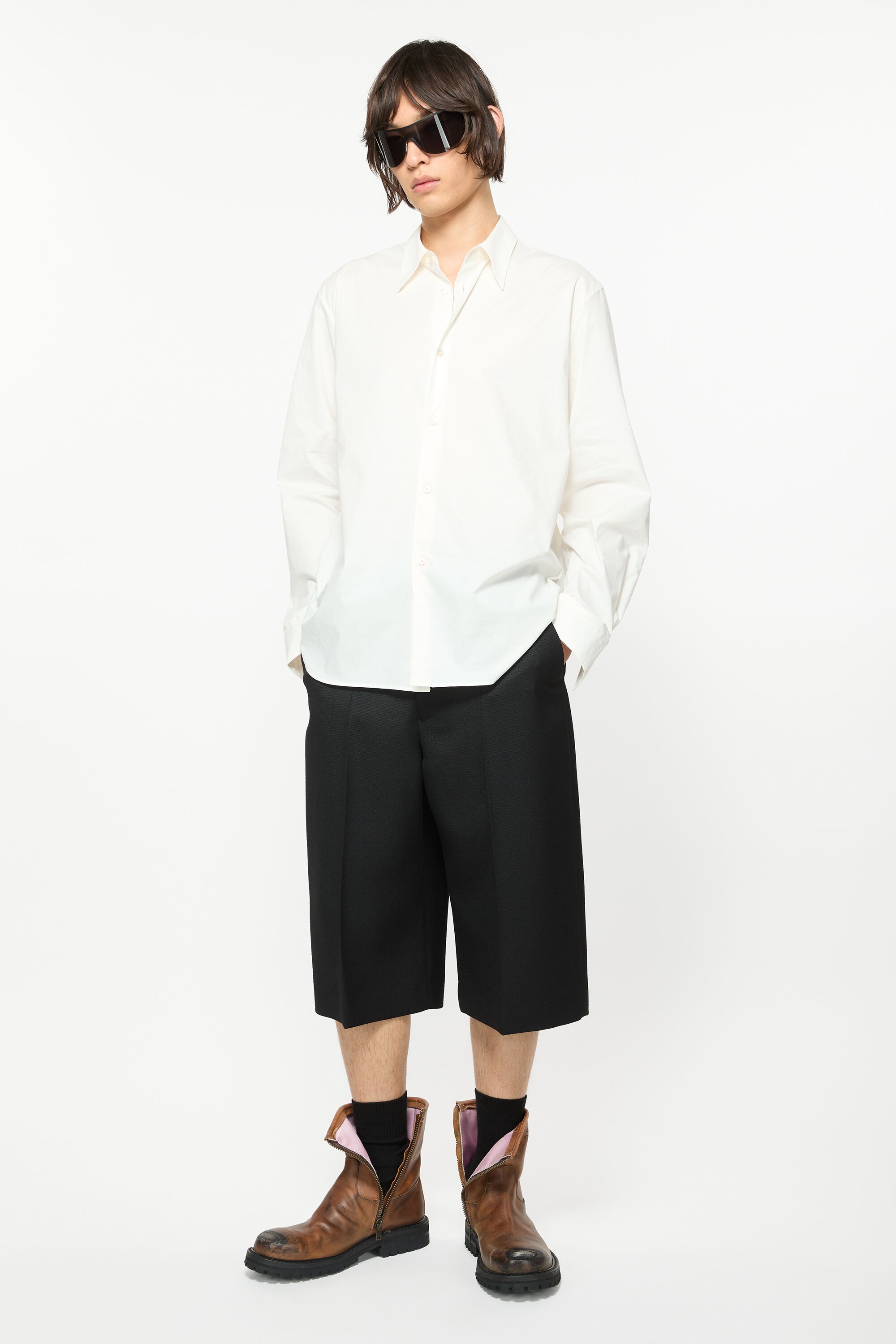 Tailored shorts - Black - 4