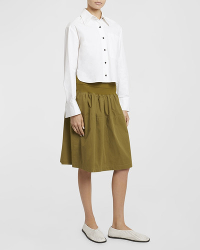 Proenza Schouler Alma Long-Sleeve Poplin Shirt outlook