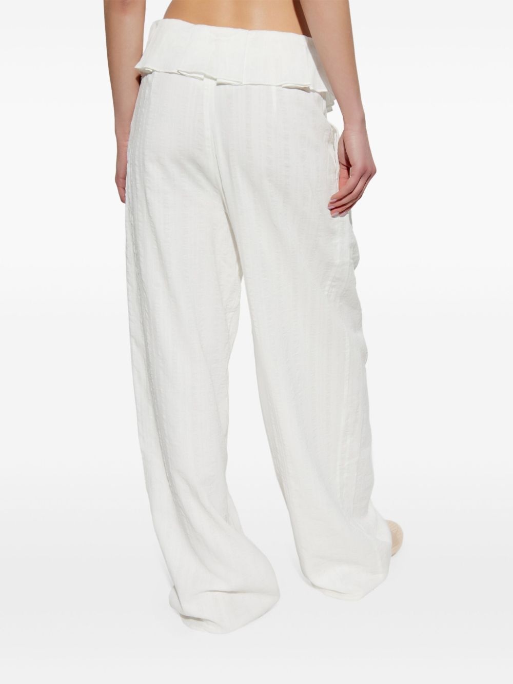 Sisley wide-leg trousers - 4