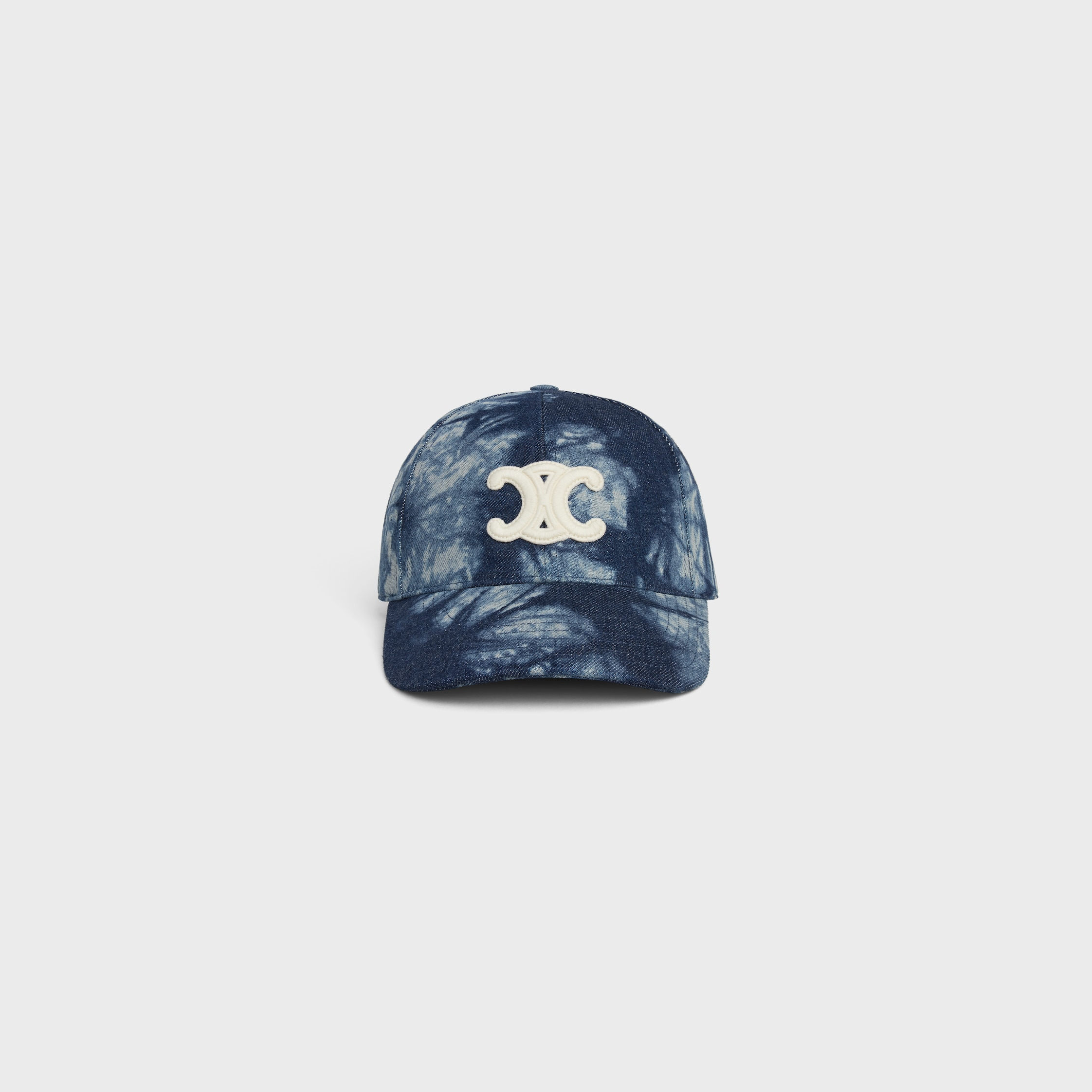 triomphe baseball cap in tie dye cotton - 2