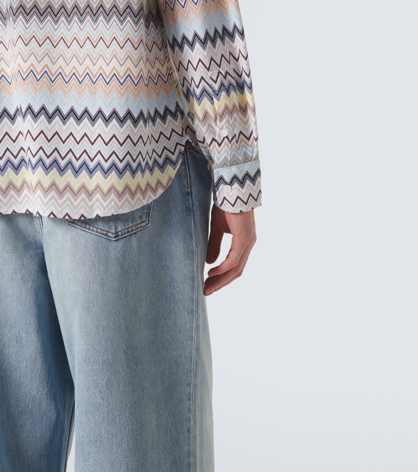 Zig Zag cotton shirt - 6