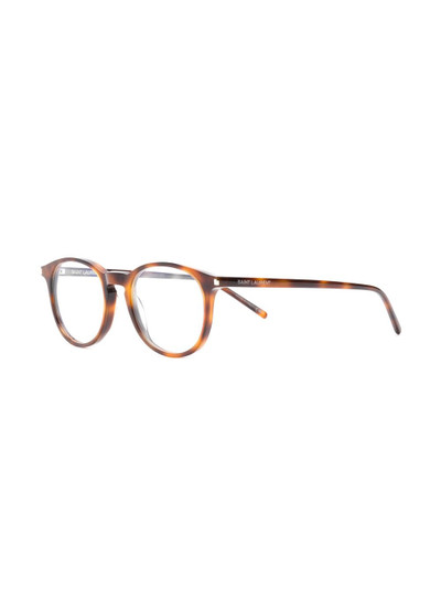 SAINT LAURENT round frame glasses outlook