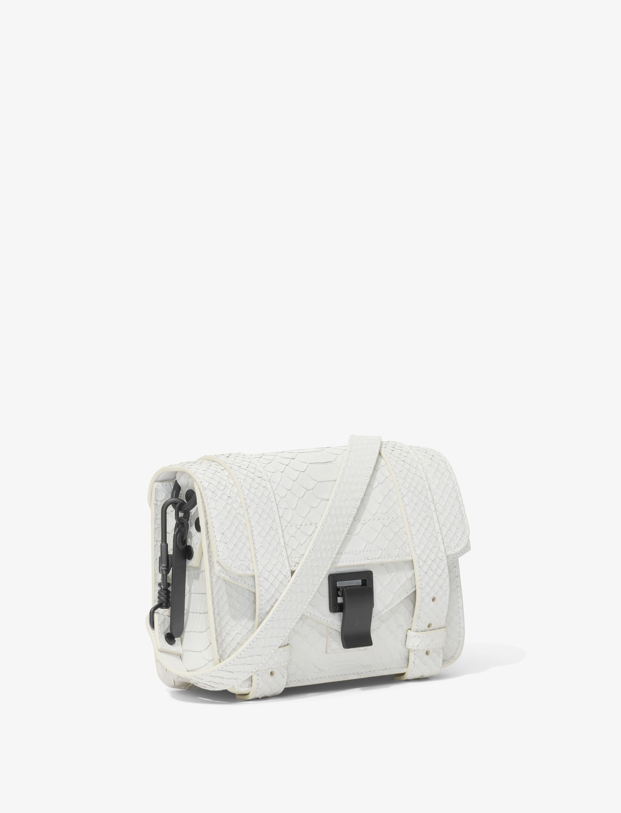 Carved Python PS1 Mini Crossbody Bag - 2