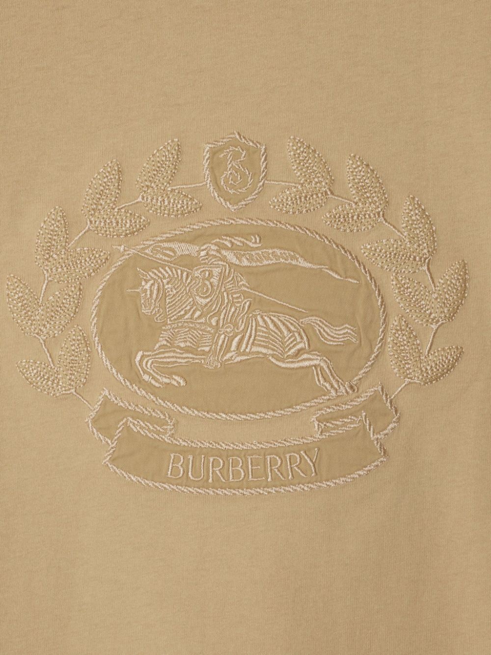 logo-embroidered cotton T-shirt - 5