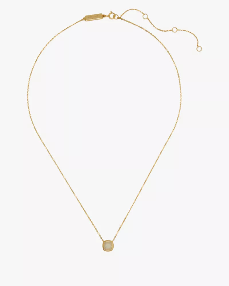 kate spade Kate Spade Fine Time To Shine Gem Pendant outlook
