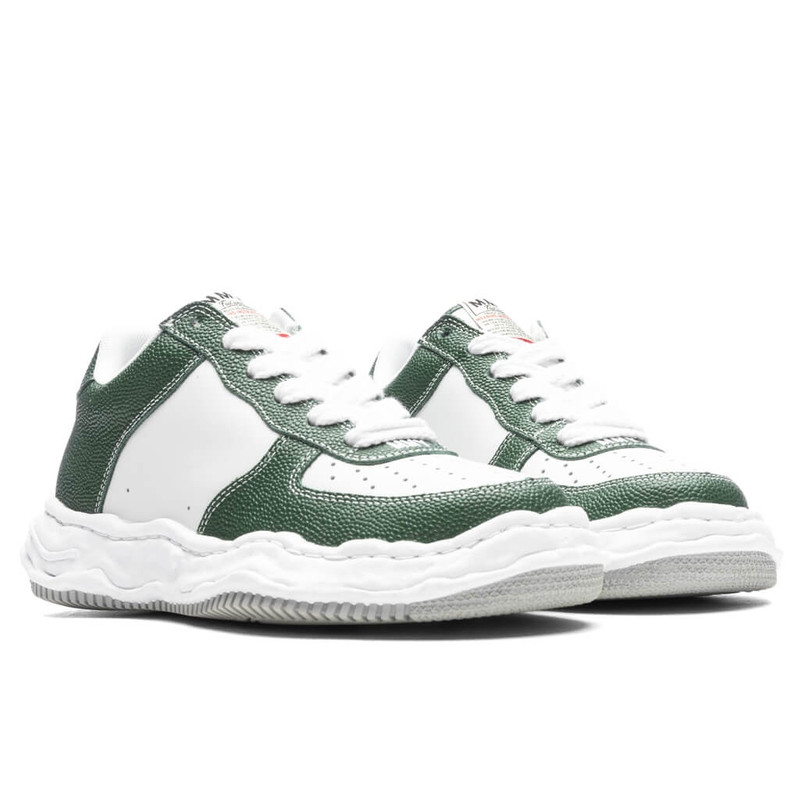 WAYNE LOW OG SOLE BASKET LEATHER - GREEN/WHITE 2