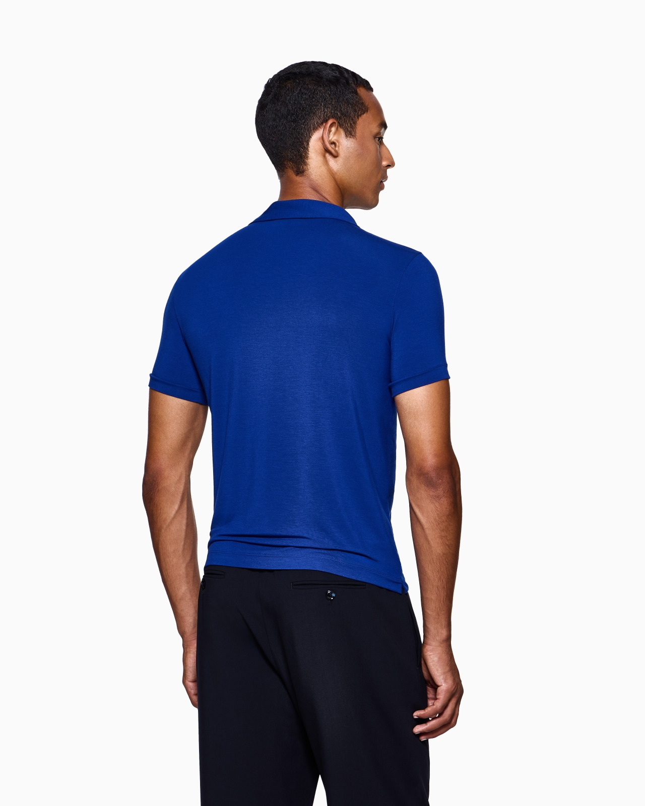 ASV STRETCH VISCOSE JERSEY SHORT-SLEEVED POLO SHIRT - 3