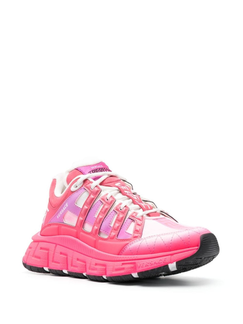 VERSACE Trigreca leather sneakers outlook