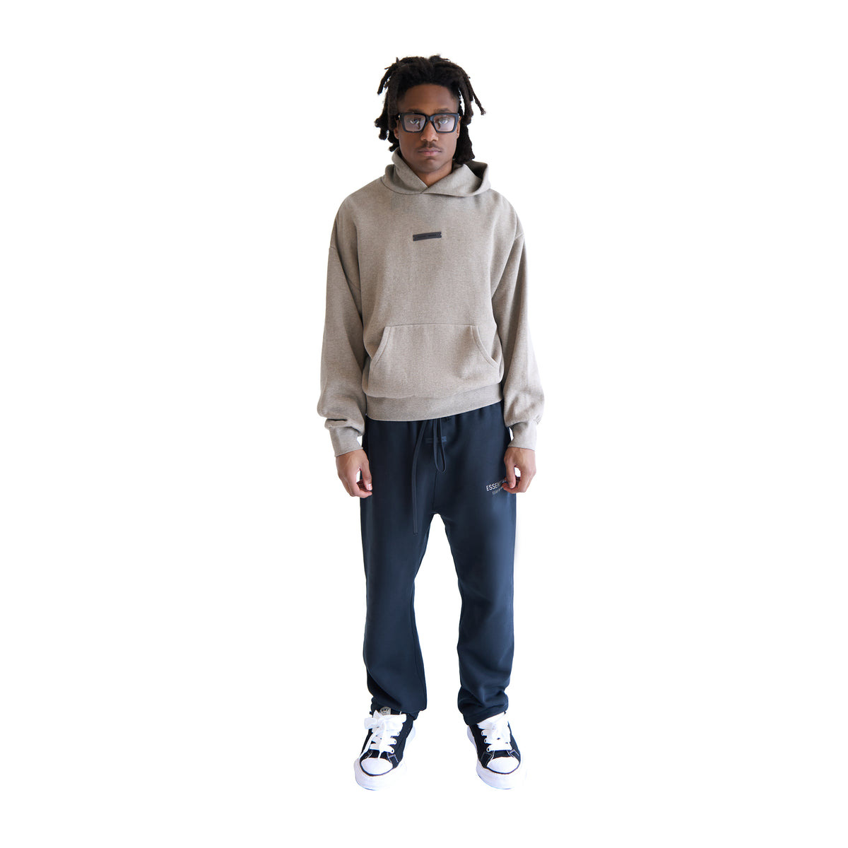 CLASSIC FIT FLEECE HOODIE (HOMESTEAD HEATHER) - 1