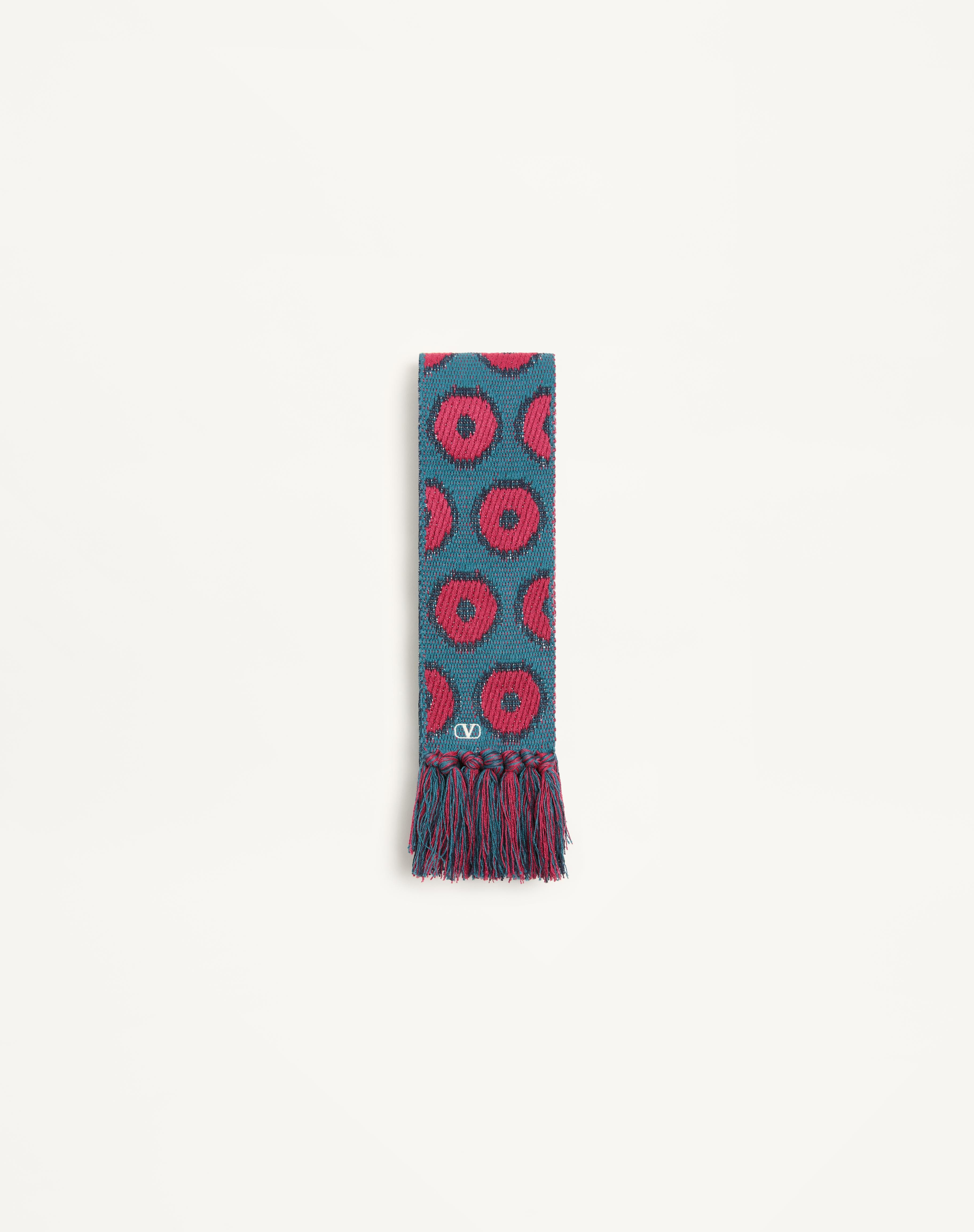 ANTIBES COTTON SCARF WITH FRINGE - 5