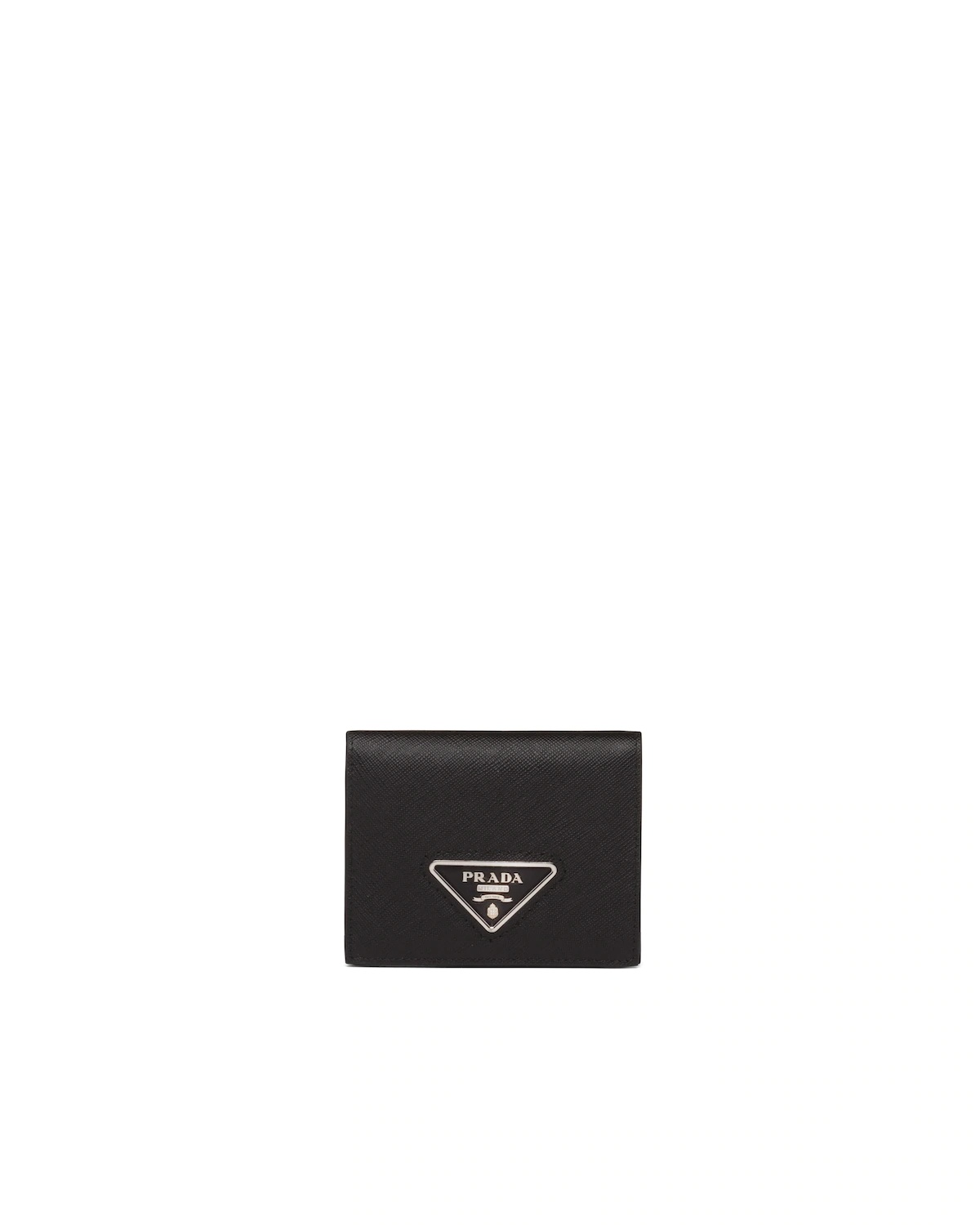 Small Saffiano and leather wallet - 1