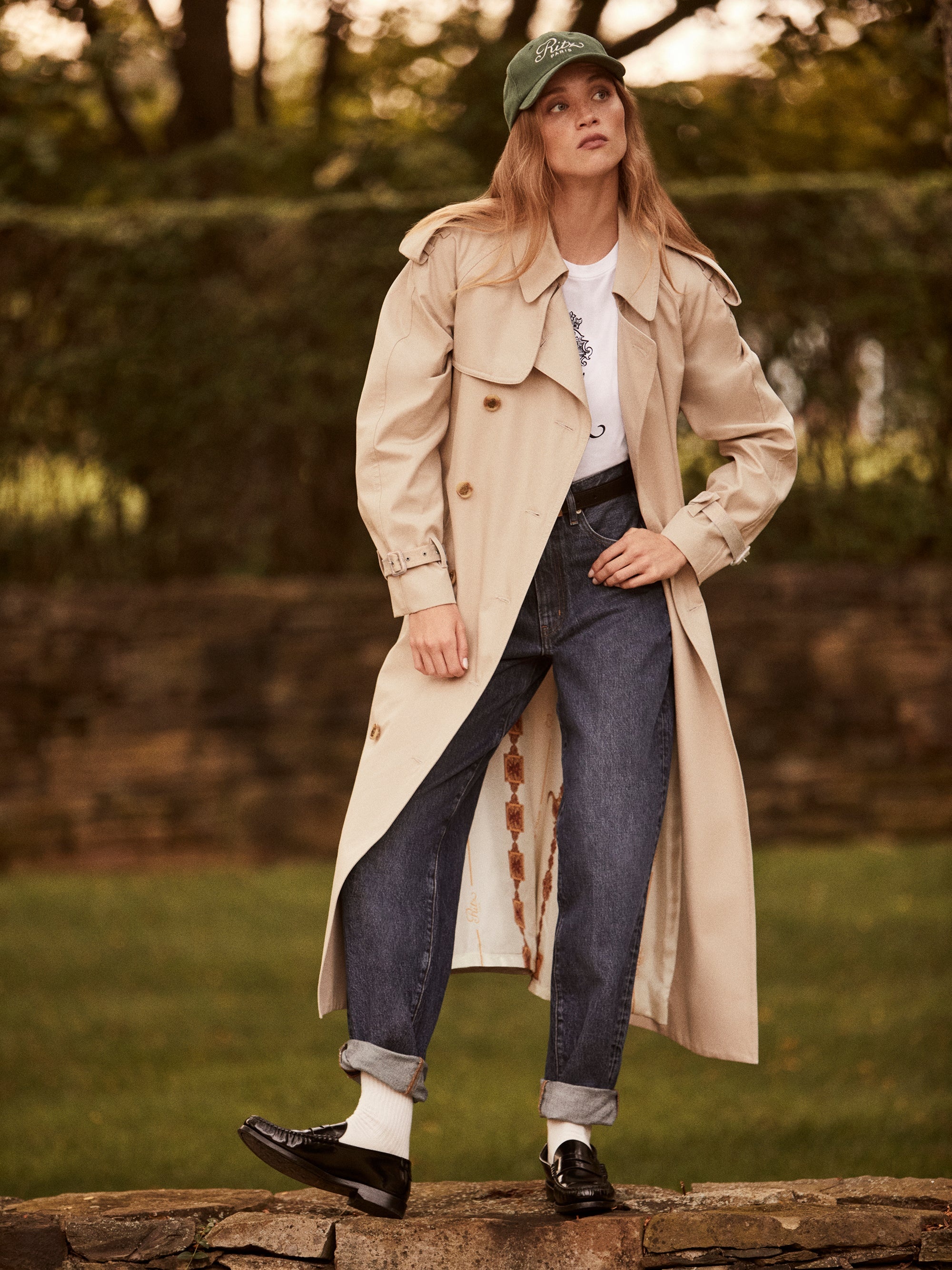 Ritz Classic Trench in Warm Taupe - 2