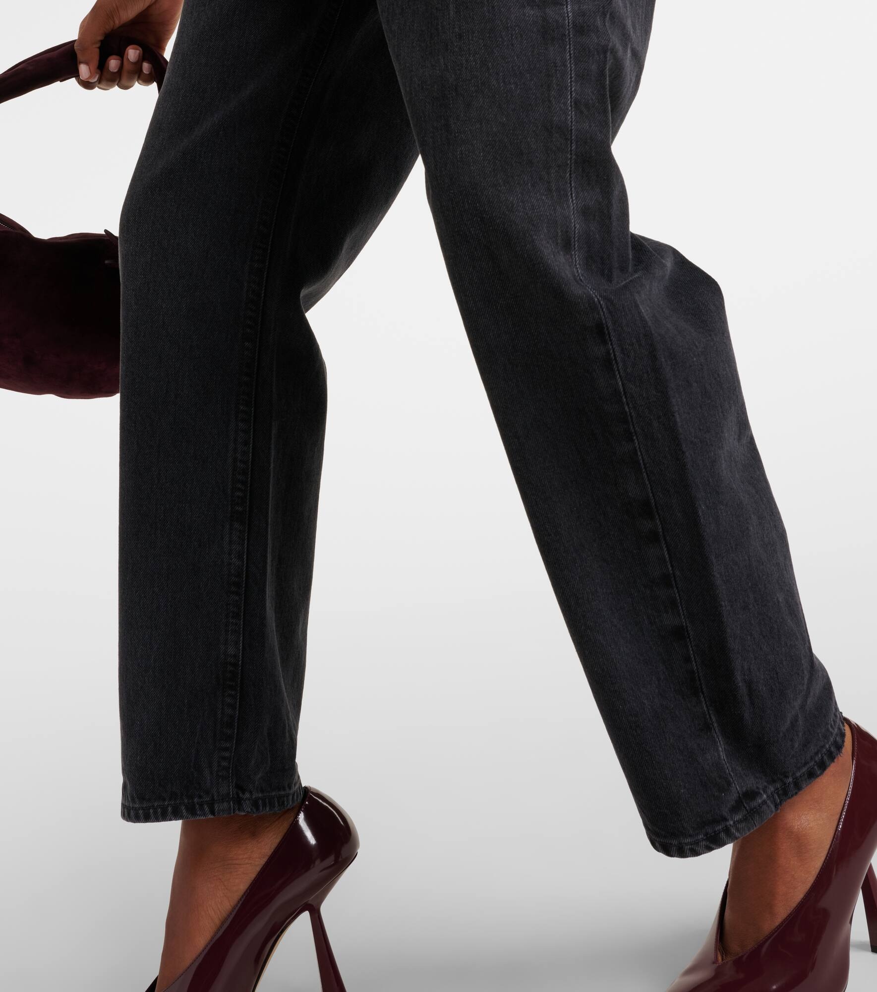 Dahlia high-rise cropped jeans - 5