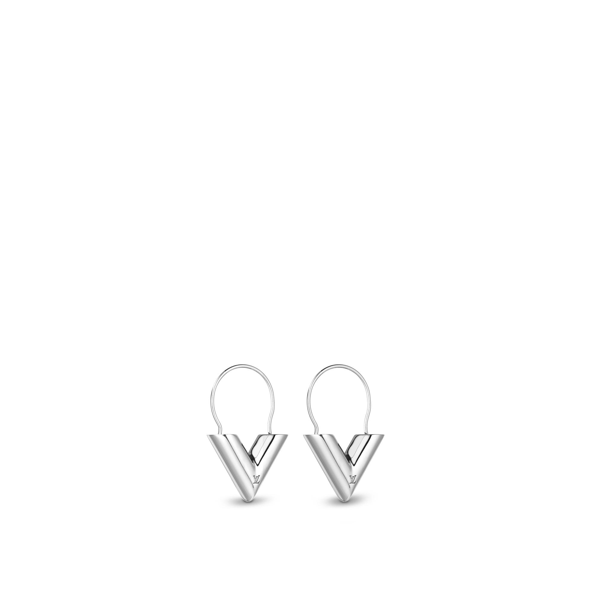 Essential V Hoop Earrings - 1