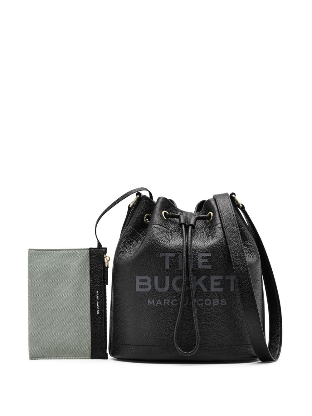 The Leather Shoulder bucket bag - 6