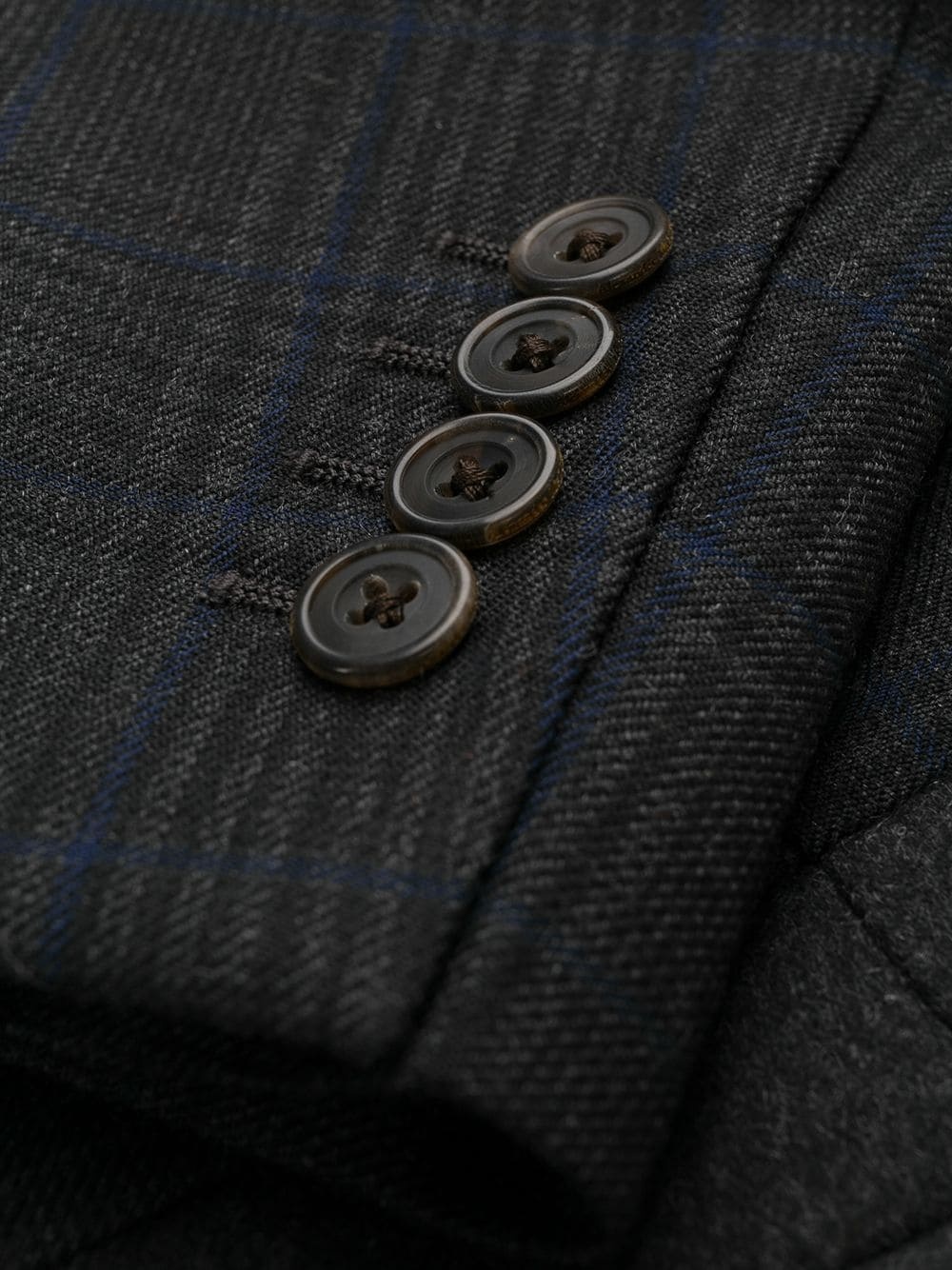 Hybrid check tweed blazer - 7