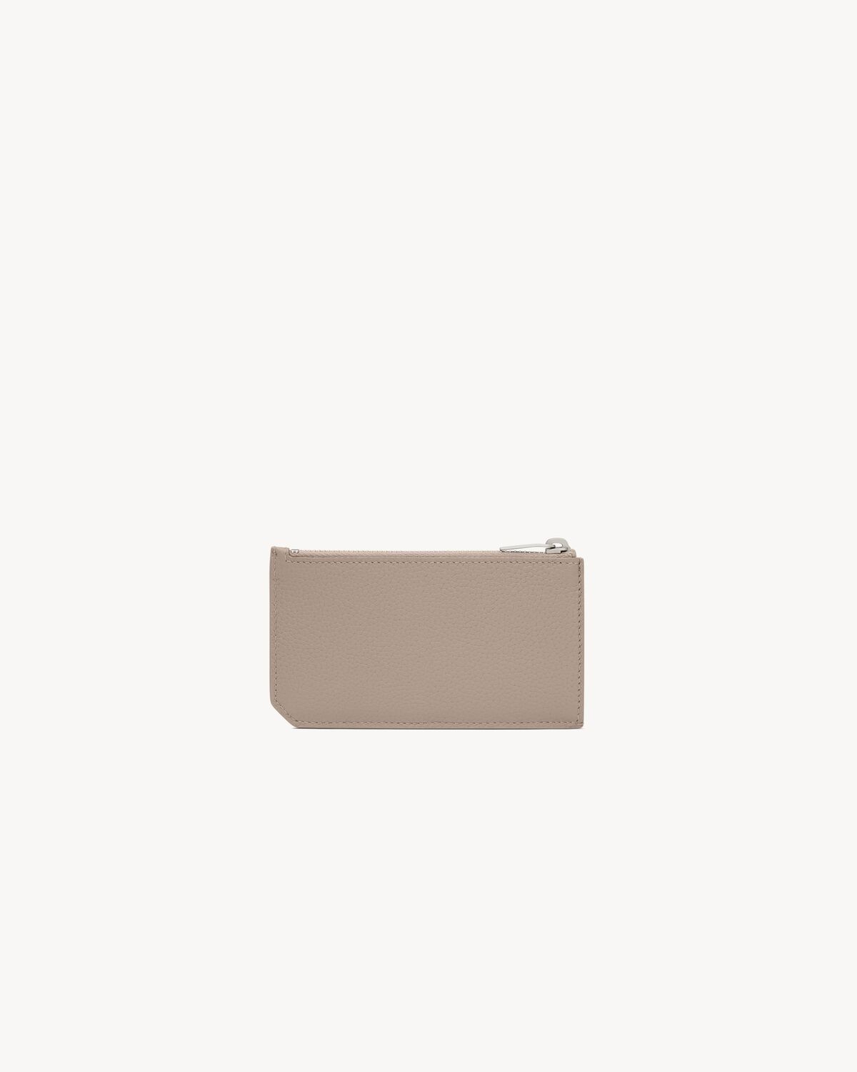 Fragments zipped card case in grained leather hotsell