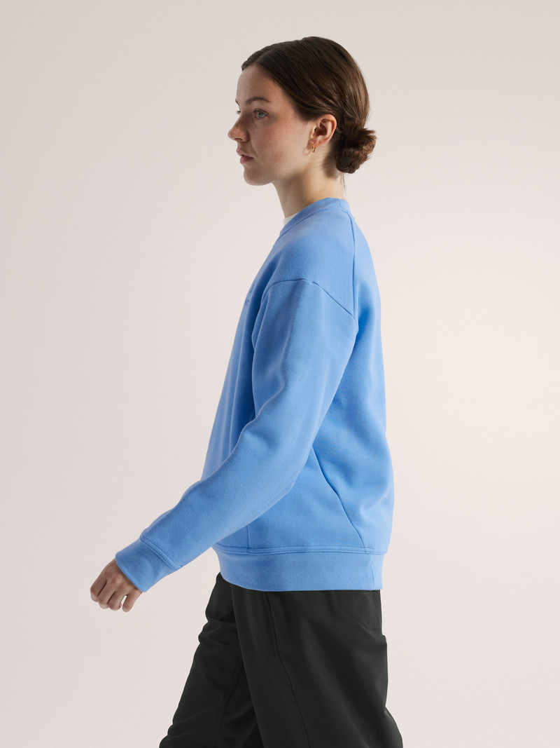 Emblem Fleece Crew Neck Pullover 7