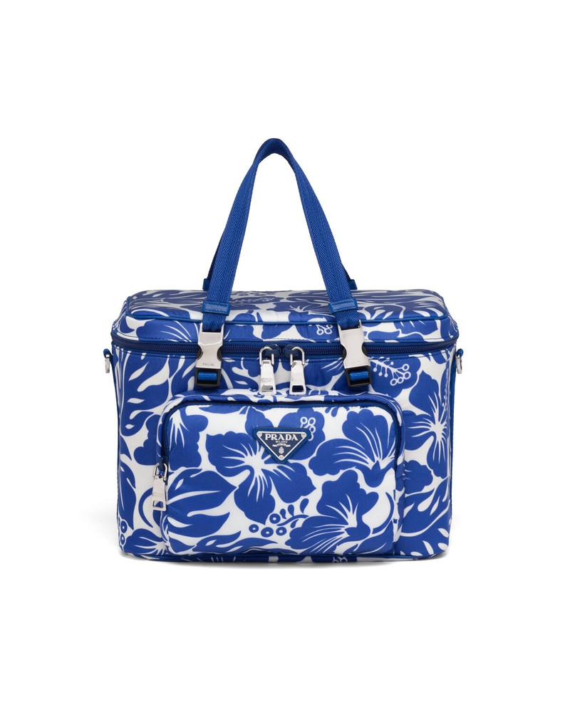 Printed Re-Nylon picnic bag 1