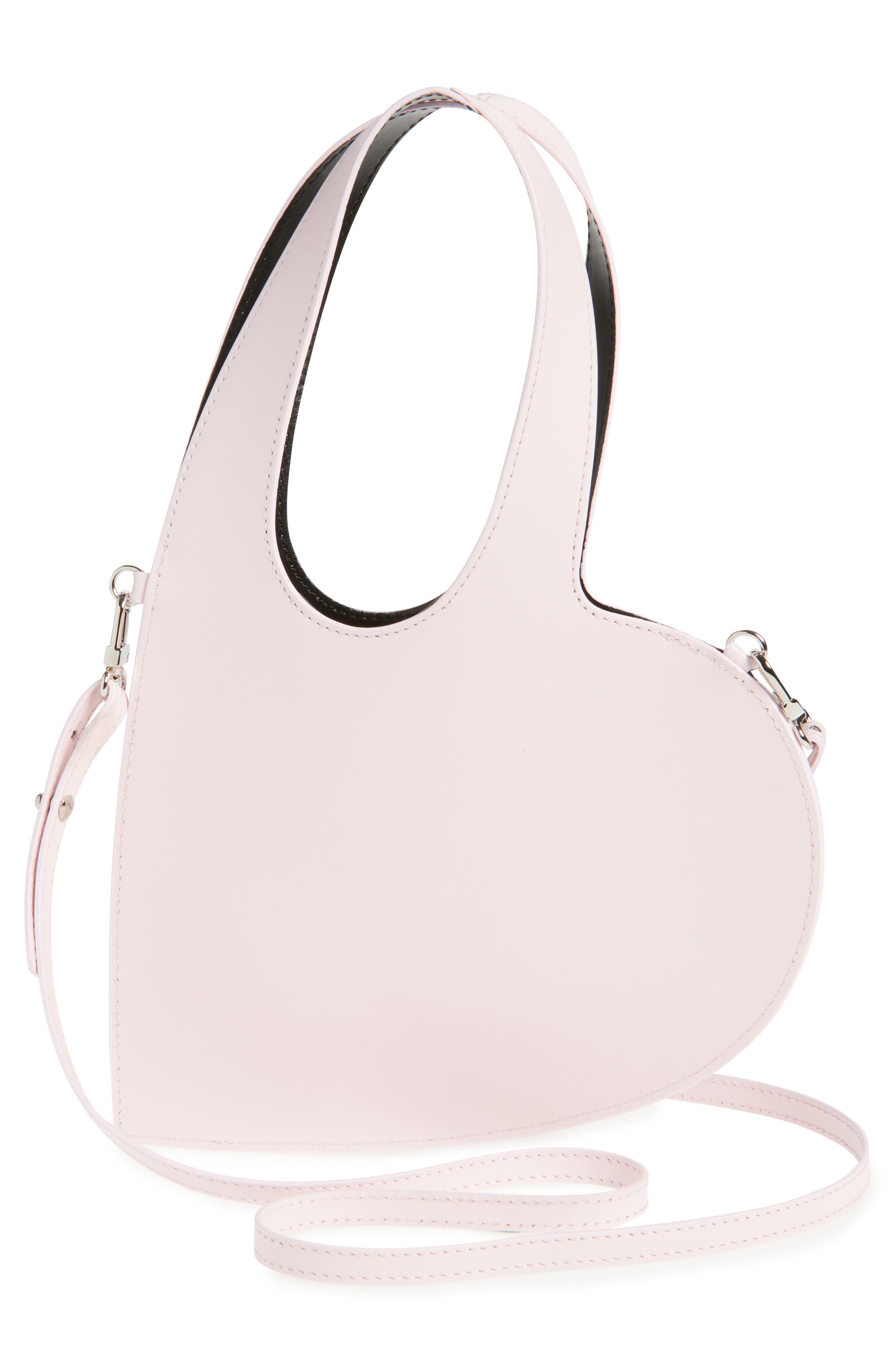 Coperni Mini Heart Leather Belt Bag in Pink at Nordstrom - 4