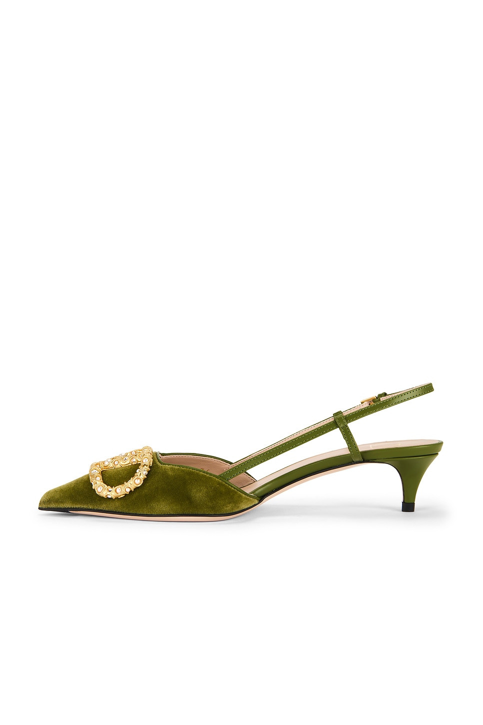 V Logo Signature Slingback - 5