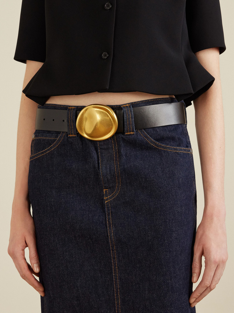 KHAITE Keefe Leather Belt outlook