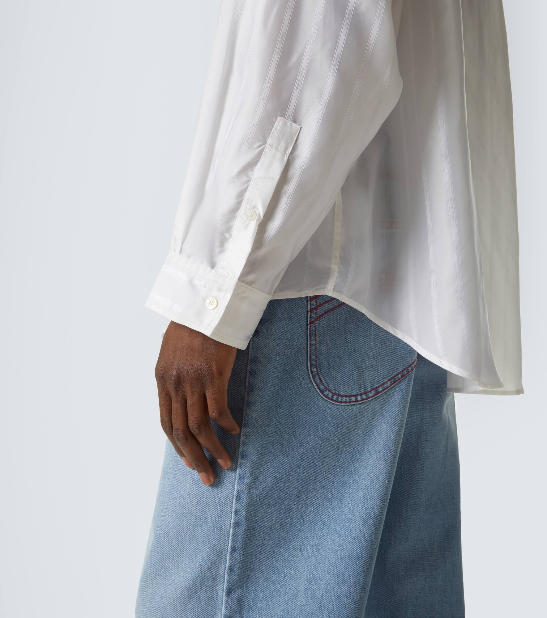 Striped jacquard shirt - 6