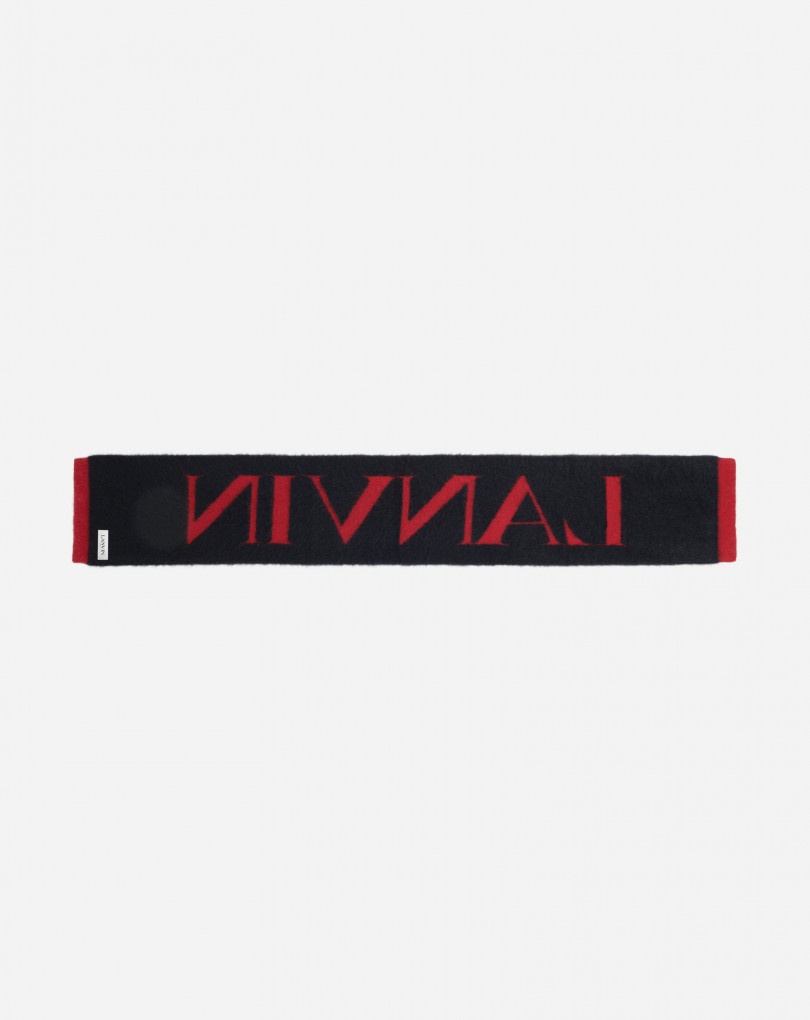 CASHMERE BLEND LANVIN SCARF - 3