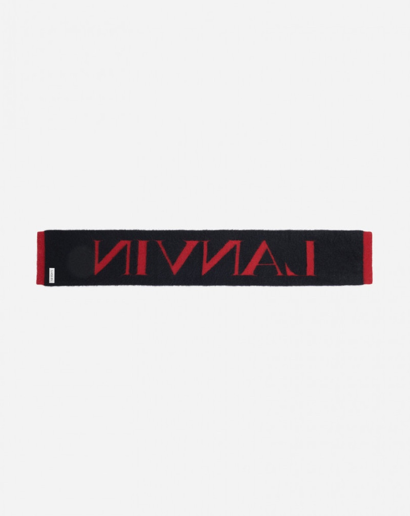 CASHMERE BLEND LANVIN SCARF 3