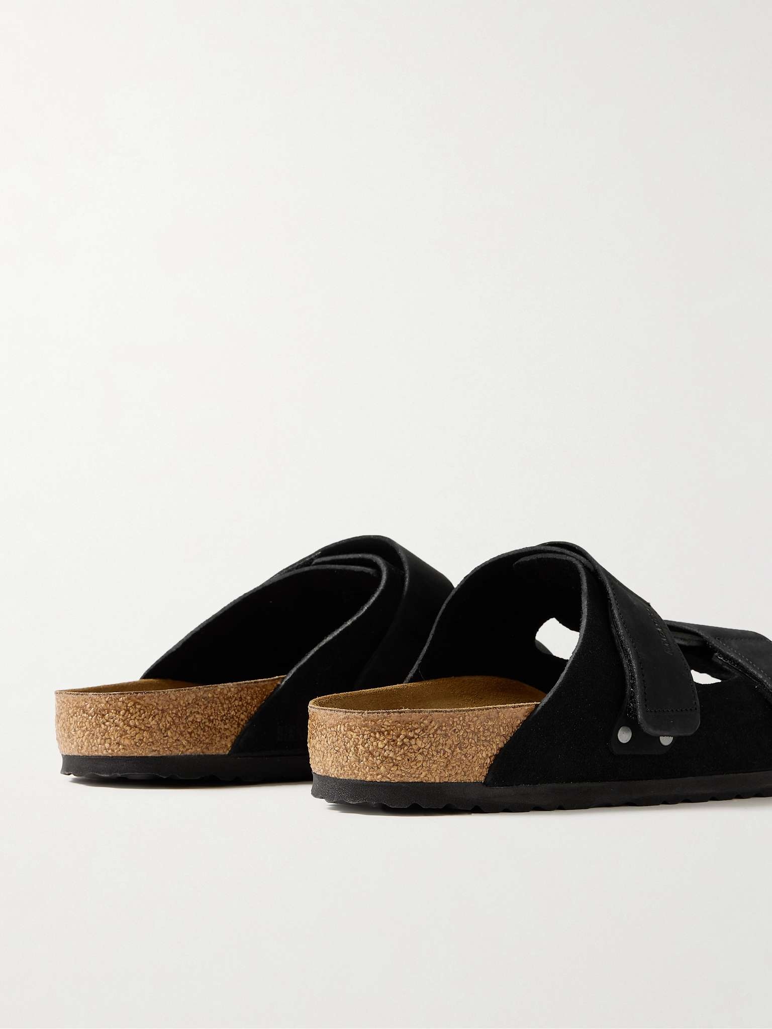 Uji Nubuck-Trimmed Suede Sandals - 5