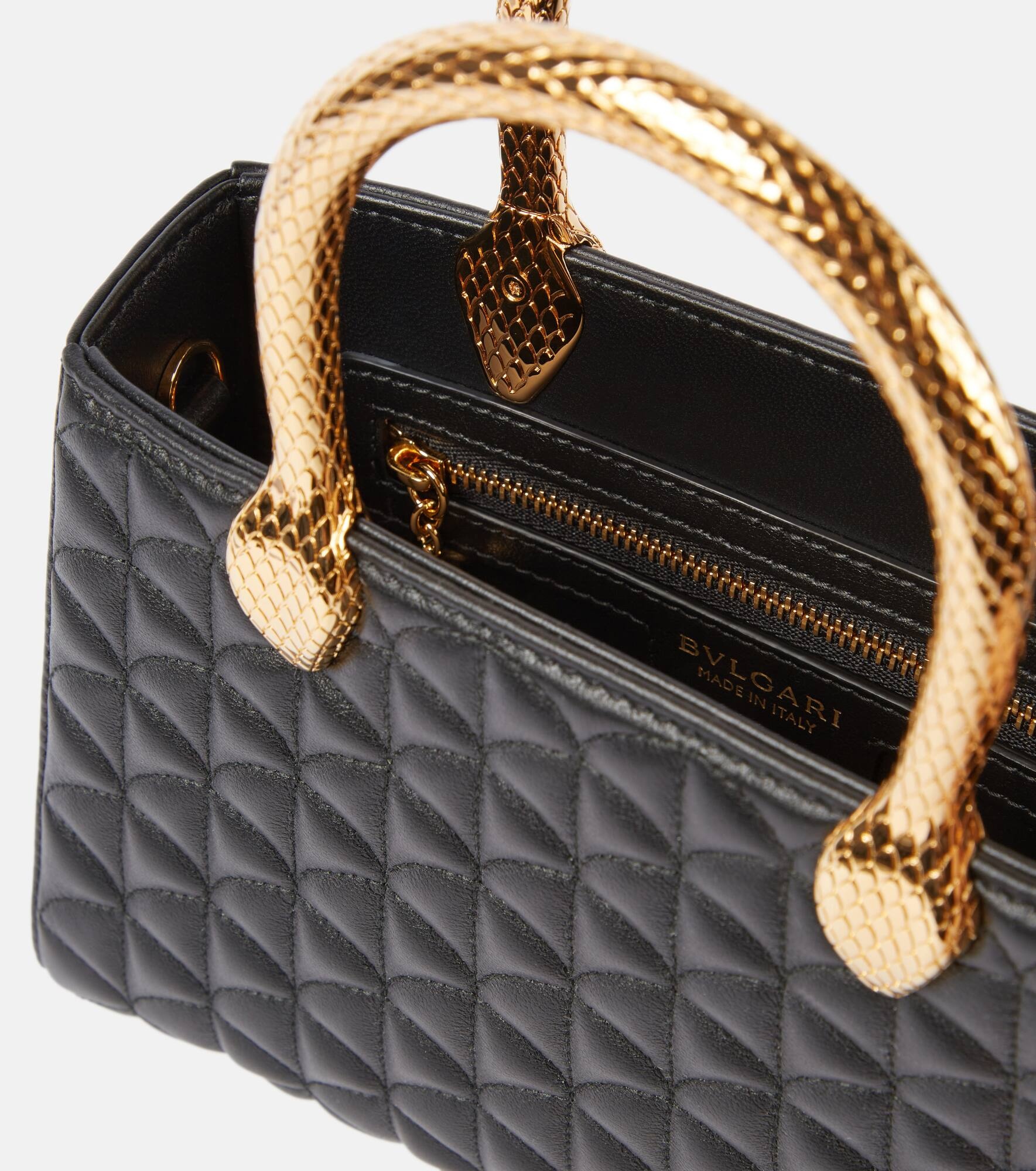 Serpentine Duo leather tote bag - 3