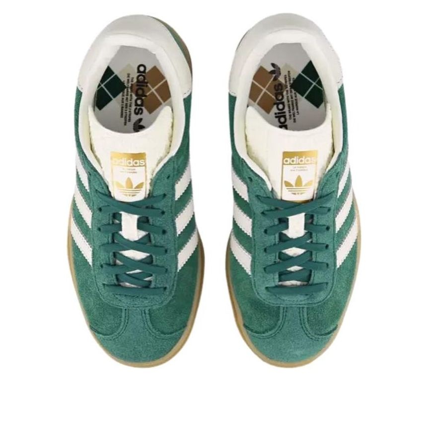 (WMNS) adidas Gazelle Bold 'Collegiate Green Gum' IF7160 - 3