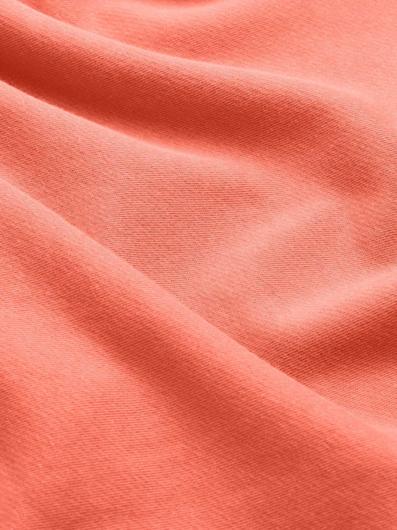 Women's Sweatshirt Quinn Cotton Modal Coral Orange 6
