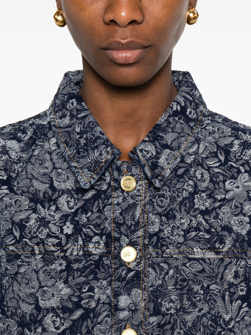 buttoned floral dress 5