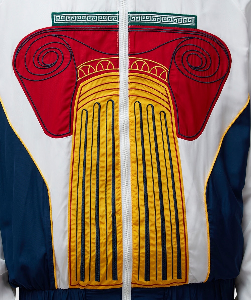Embroidered track jacket - 5