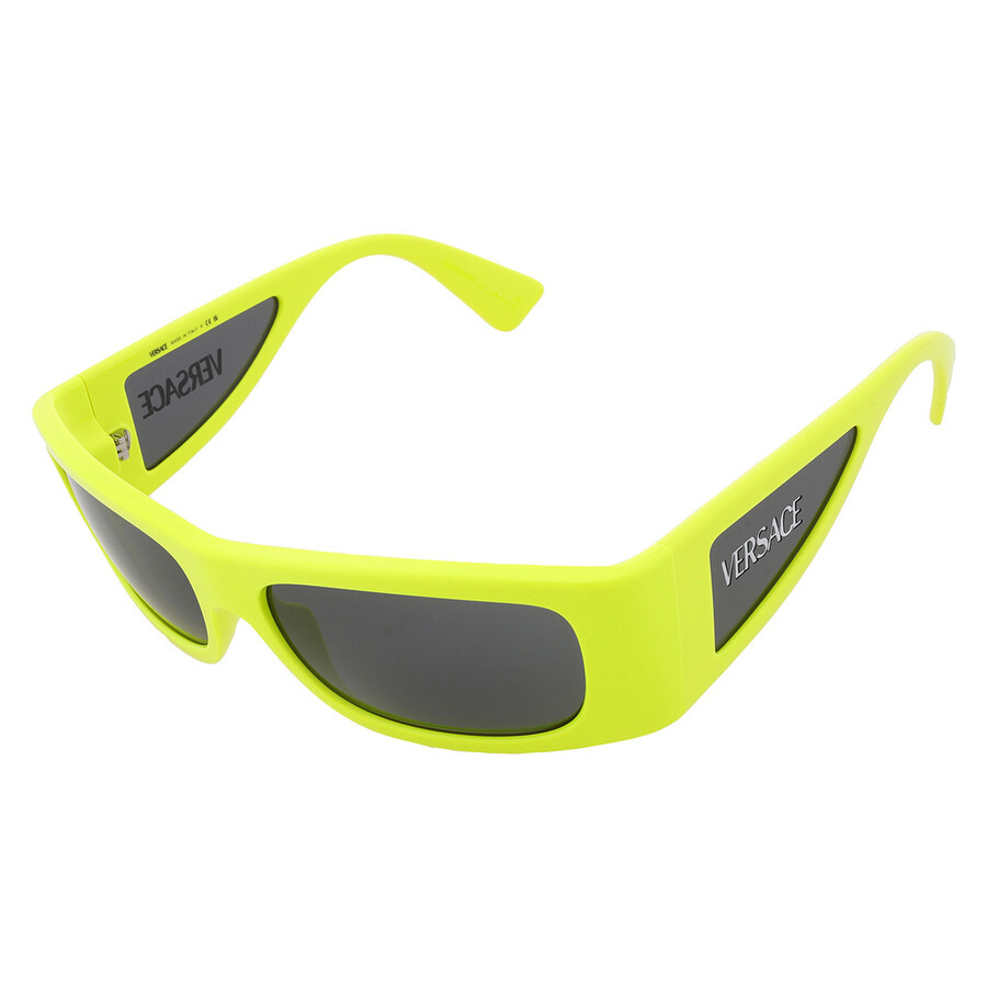 Versace Grey Wrap Men's Sunglasses VE4482 544987 57 - 3