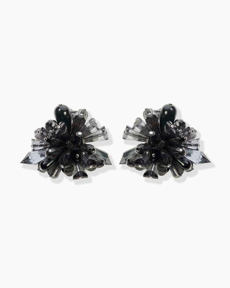 Crystal Cluster Earrings 1