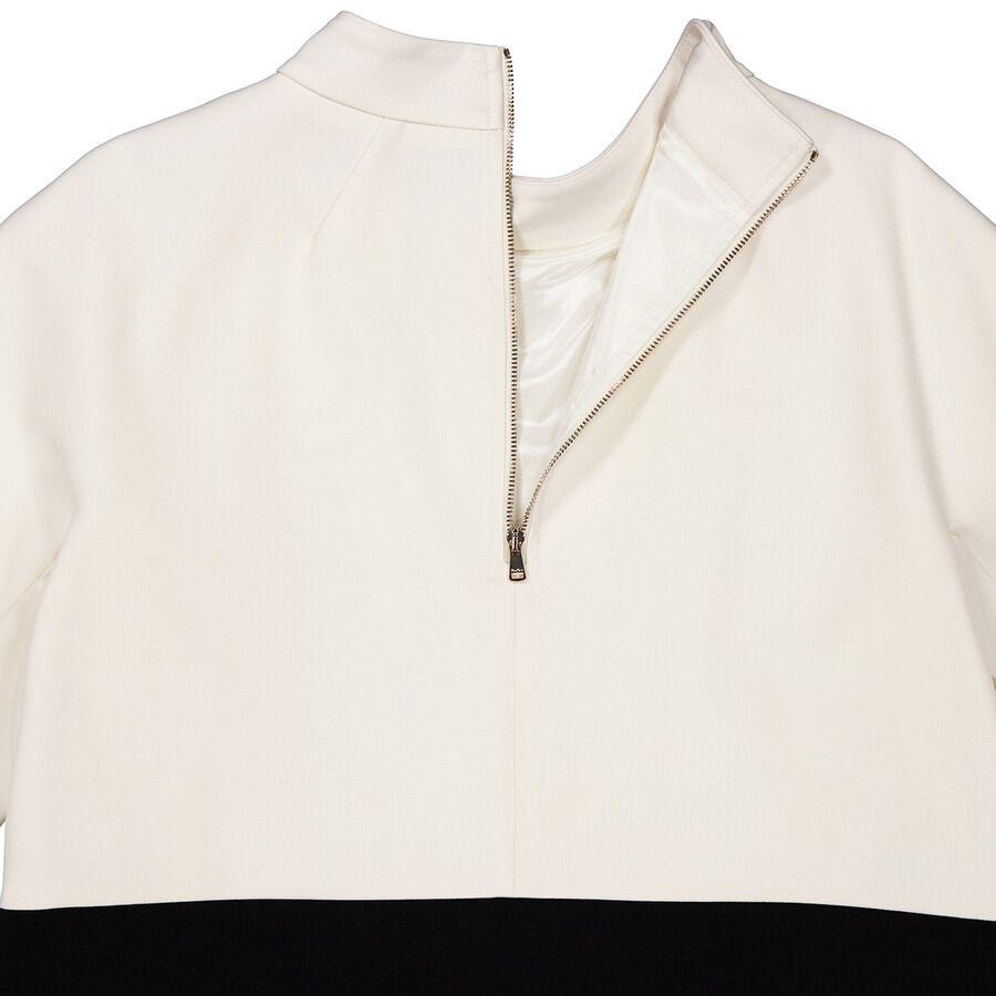Max Mara Curacao Colorblock Stretch Virgin Wool Top - 7
