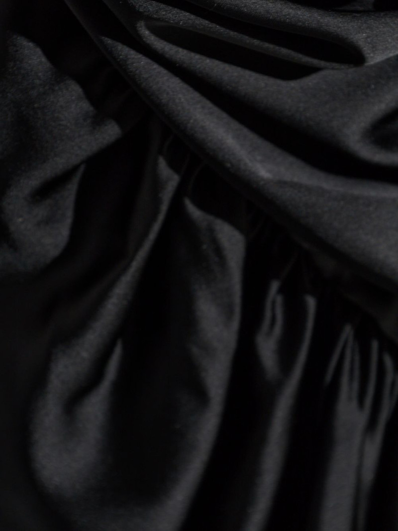 draped slit dress 5