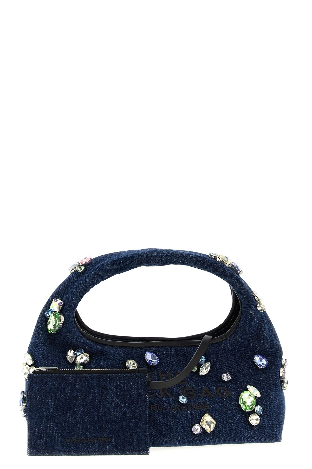 'The Gem Denim Mini Sack' handbag - 4