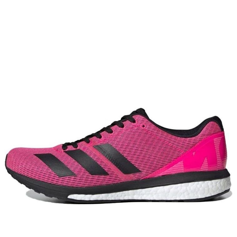 adidas Adizero Boston 8 Wide 'Shock Pink Black' F34059 - 1