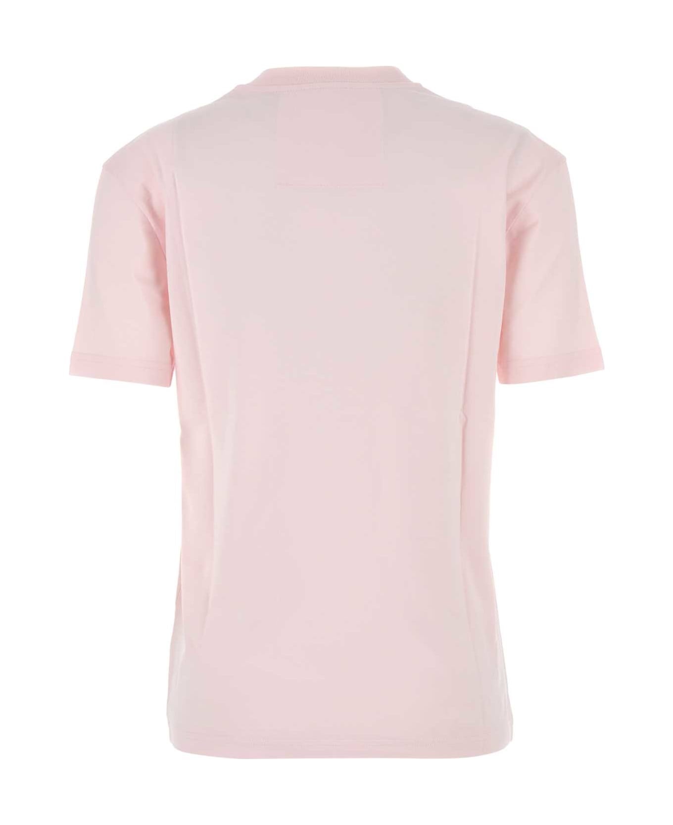 Tシャツ・カットソー GIVENCHY SS25 Pastel pink cotton t-shirt (BW70EKP705 680) Givenchy Pastel Pink Cotton T-shirt | italist | REVERSIBLE