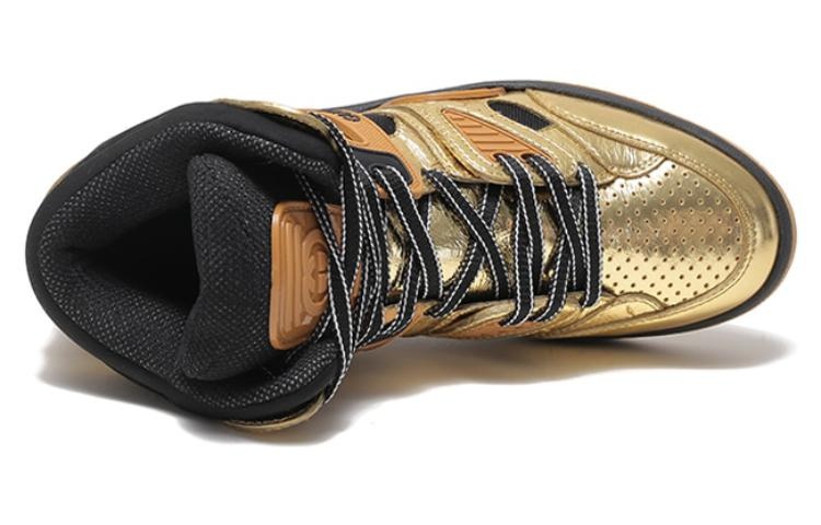 Gucci Basket Sneakers 'Tan Gold Black' 724005-AABB8-8047 - 5