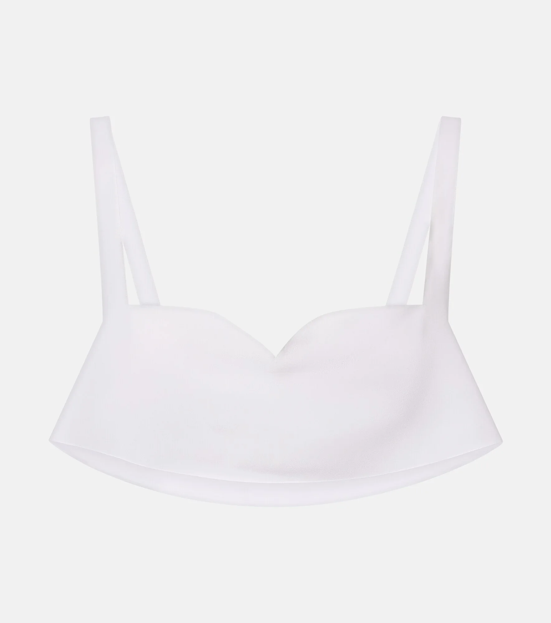 Silk crêpe de chine bra top - 1