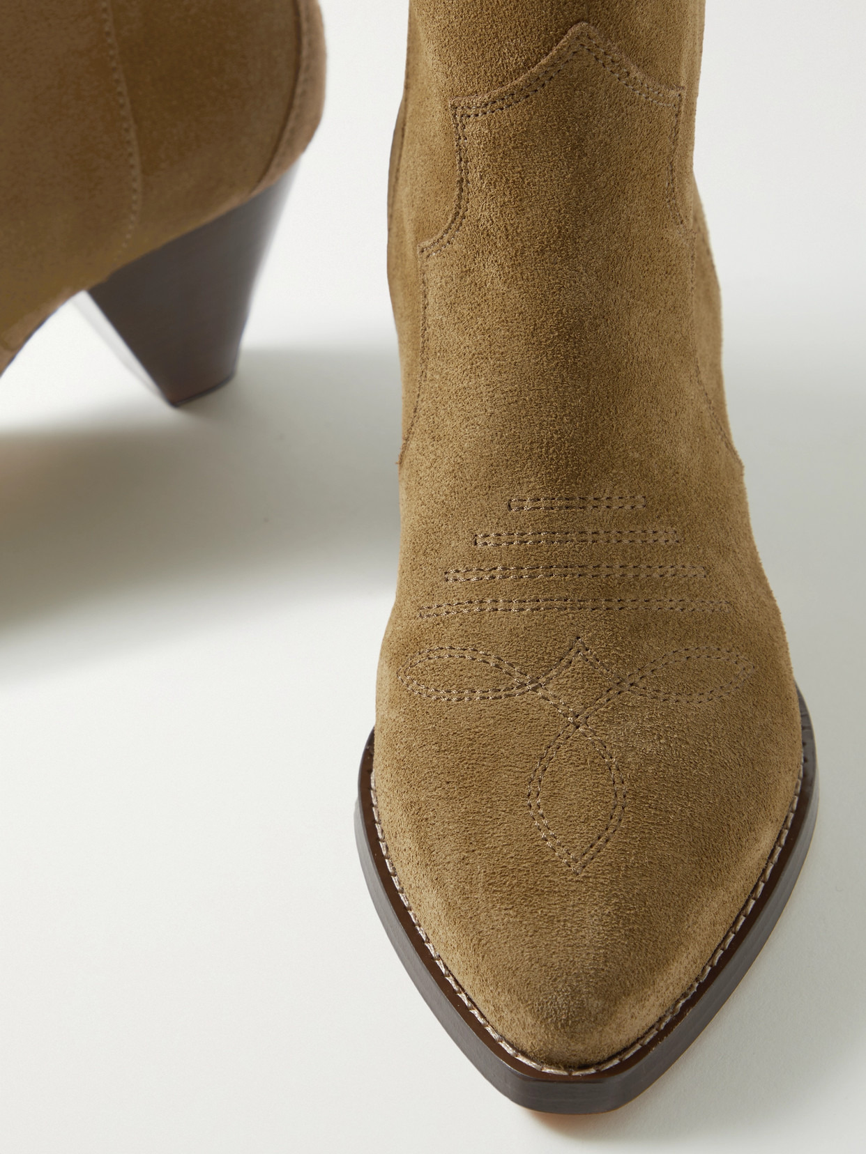 Darizo Suede Ankle Boots - 4